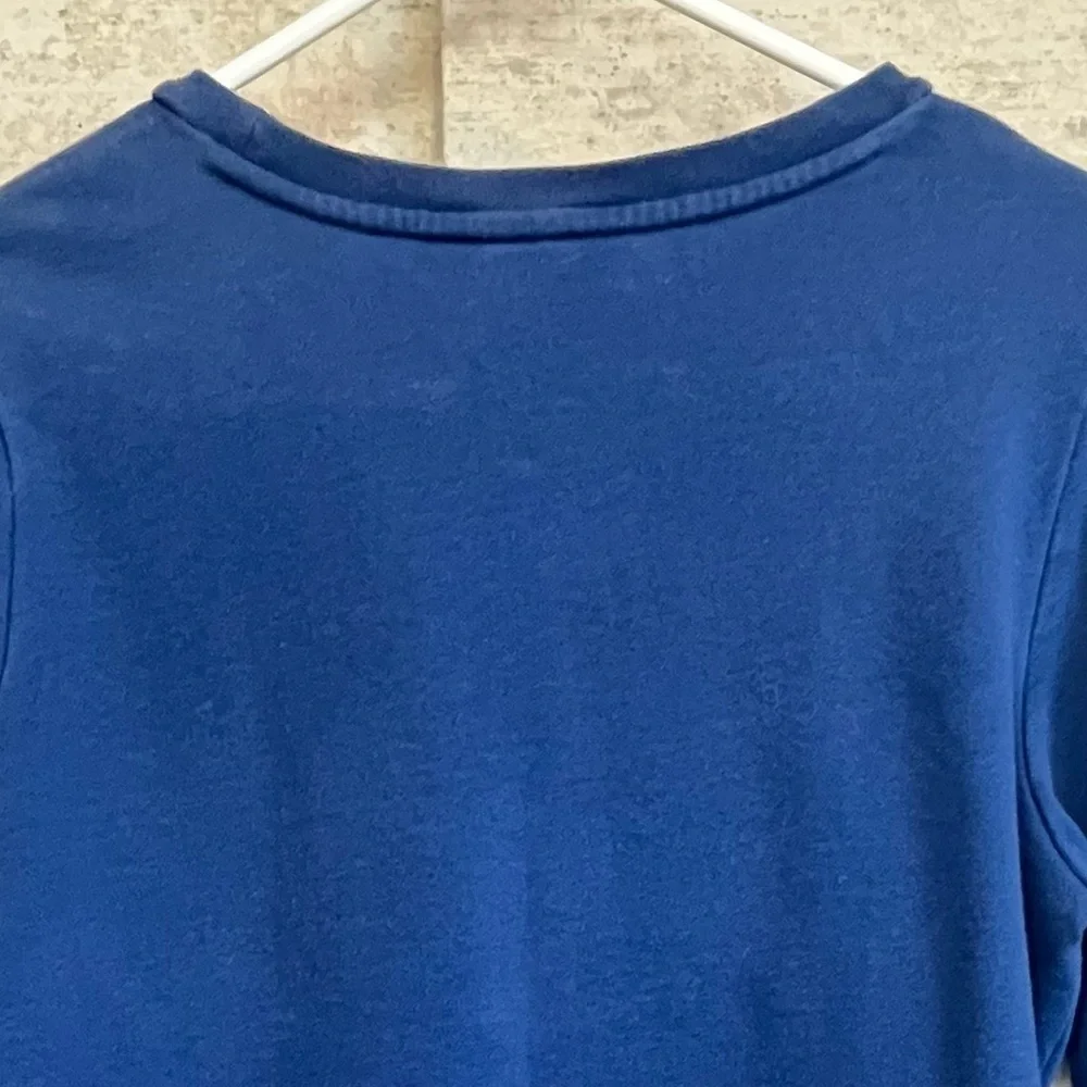 The North Face Blue Crewneck Sweatshirt 1966 Berkeley, CA Sz L Spellout Graphic